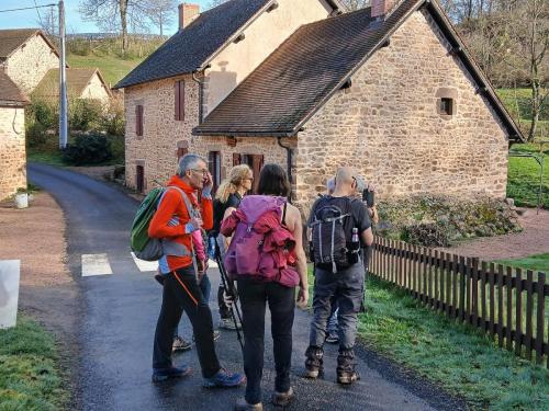 Journée rando sportive très boueuse à Barrais Bussolles le 24 février 2026