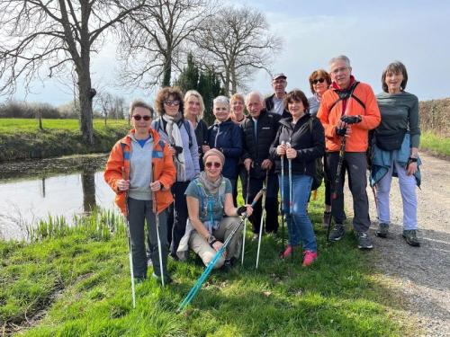 Marche nordique à Bellerive le 7 mars 2026