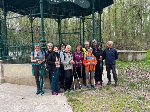 Marche nordique à Bellerive/allier le 11 avril 2026