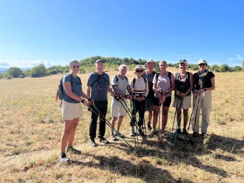Marche nordique à St Germain des Fossés le 22 août 2026